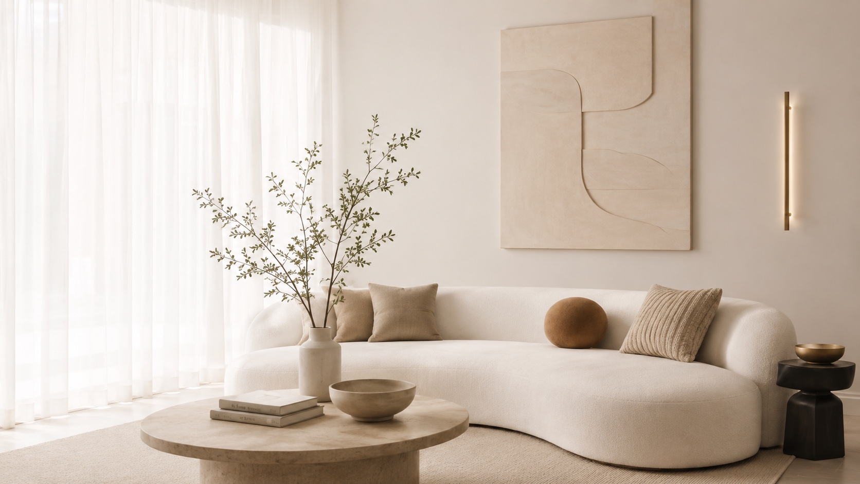 An editorial still life in warm earthy tones that evokes premium wellness and lifestyle direction.